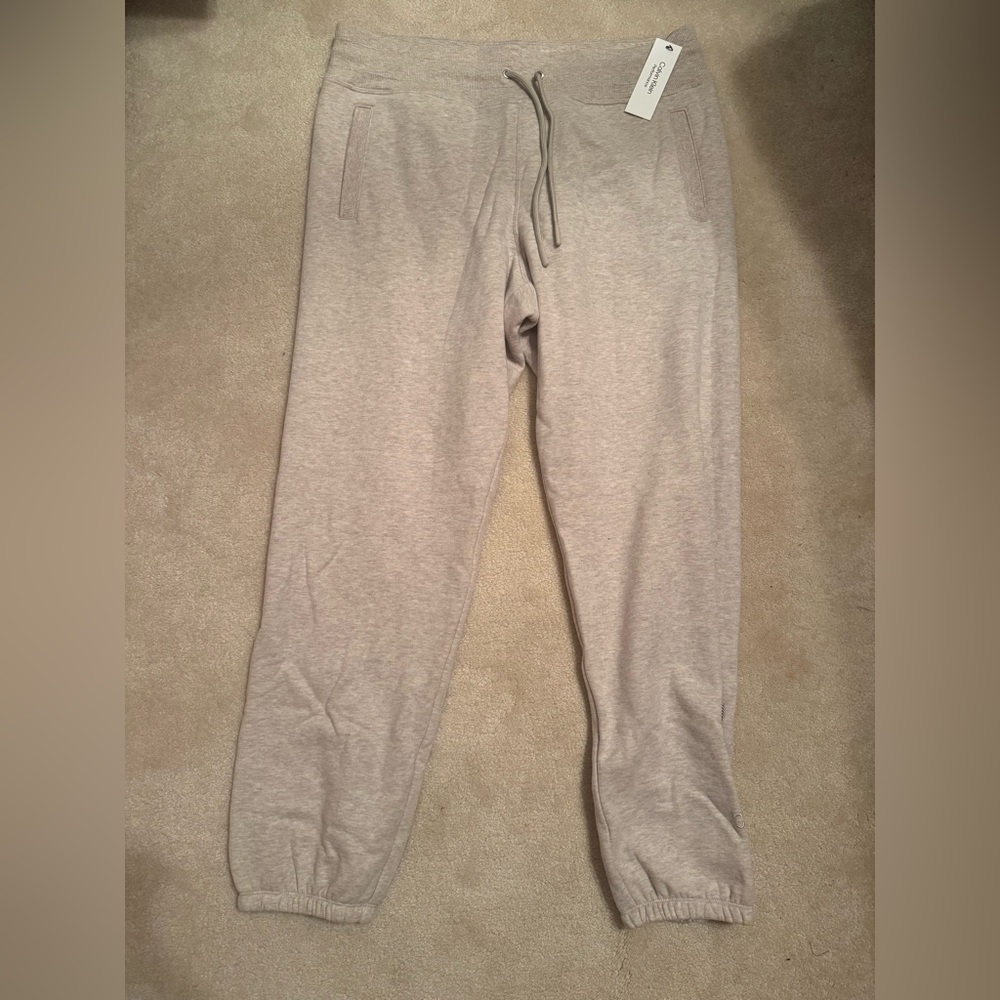 Calvin Klein Heather Grey Joggers- Part of A Set!
